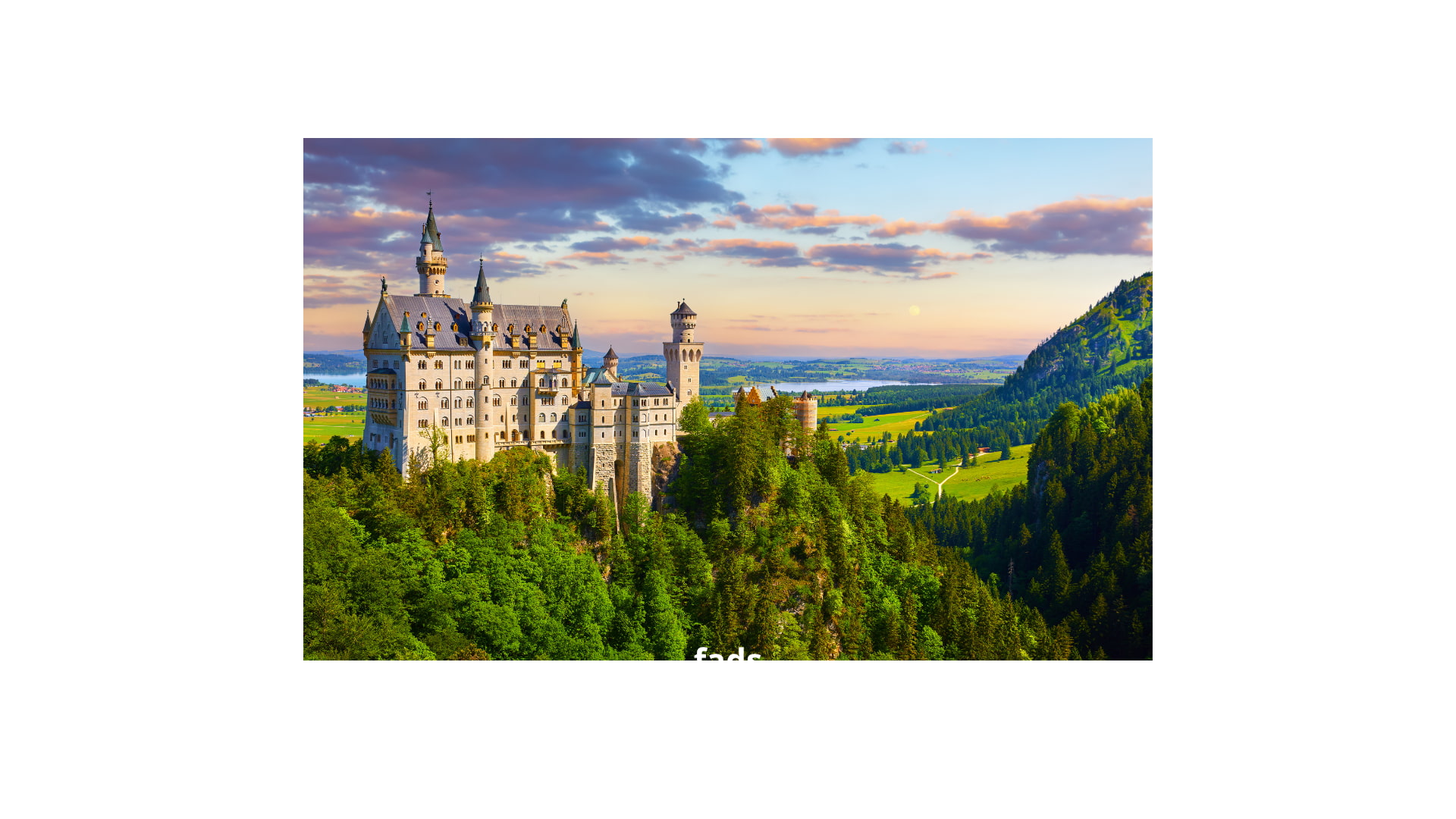 Neuschwanstein in Beieren