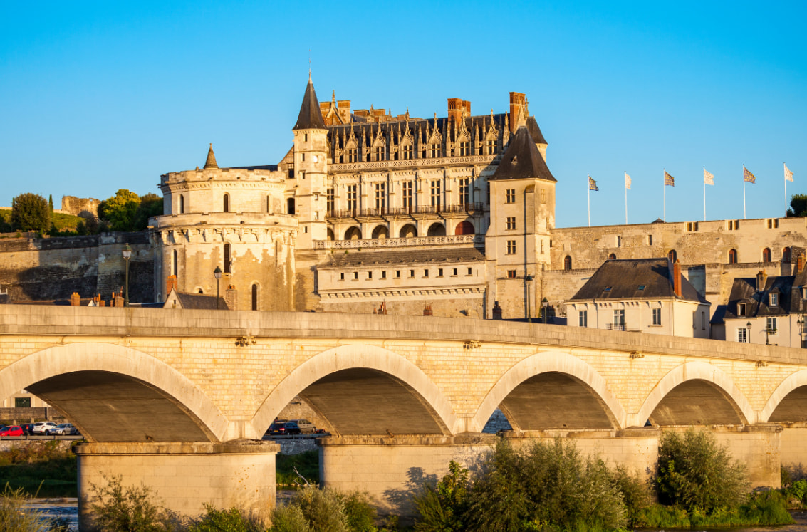 Loire-vallei bij Amboise op de Route Royale