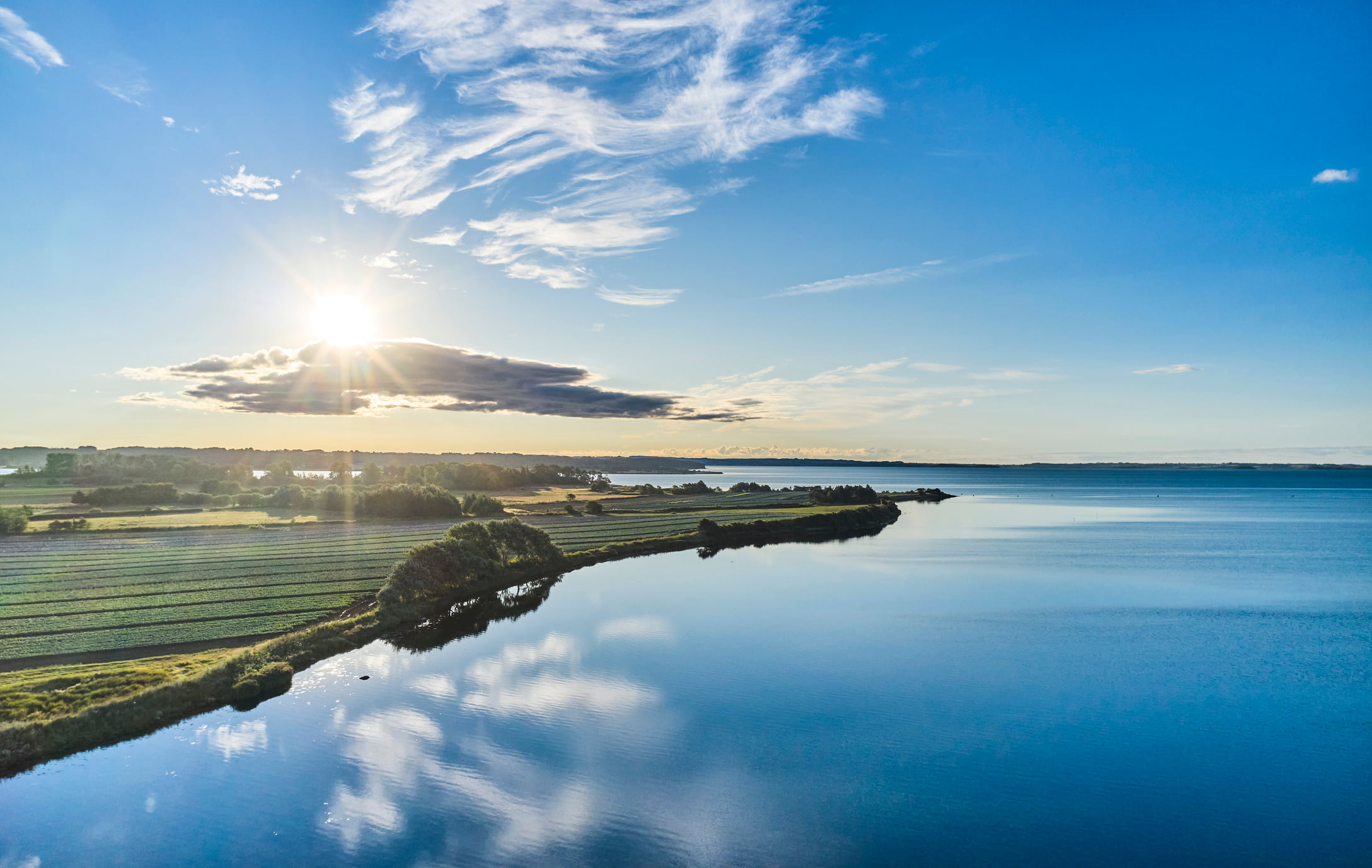 Fjord in Denemarken