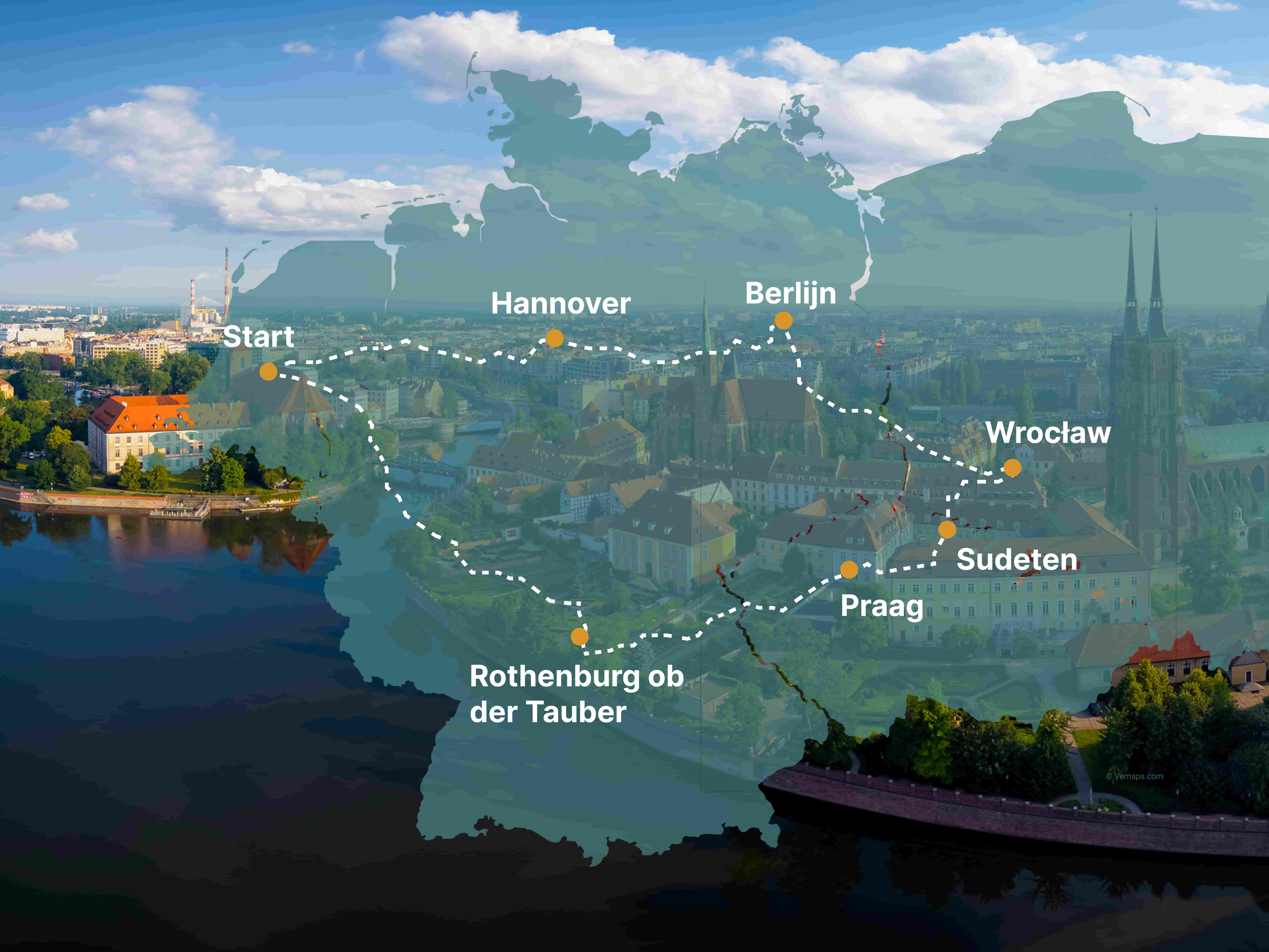Roadtrip door Duitsland en Polen