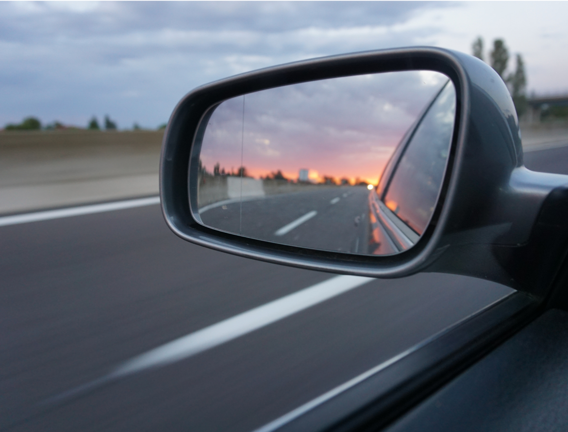 GOed kijken bij inhalen in je roadtrip