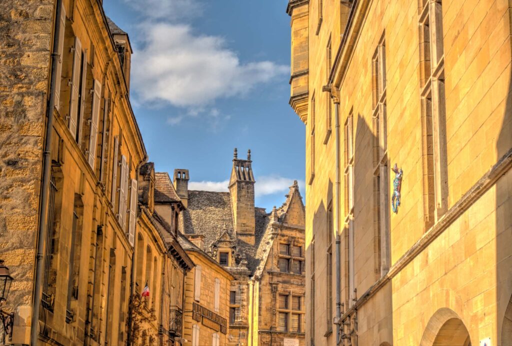 Sarlat Frankrijk in een roadtrip