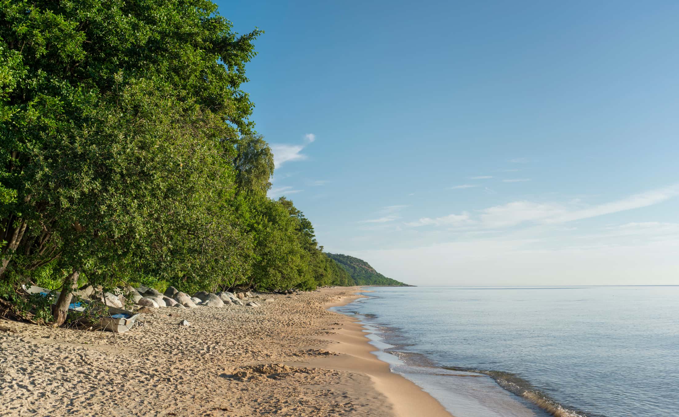 Knäbäckshusen beach, Simrishamn, Sweden