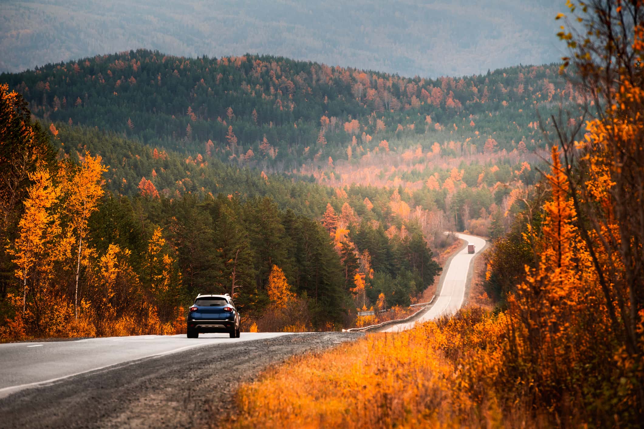 Roadtrip in de herfst