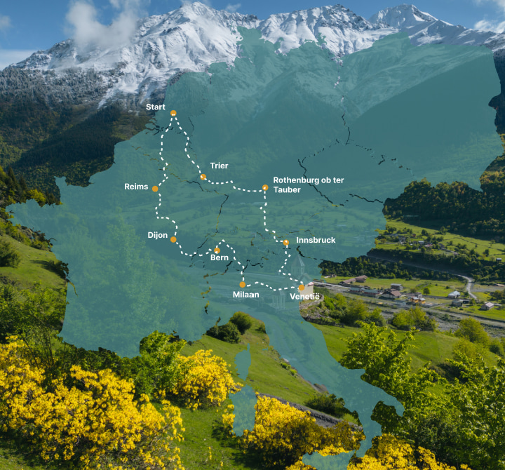 Roadtrip door Europa