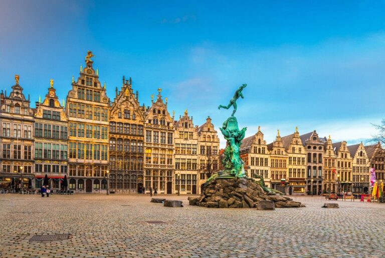 Langs antwerpen in een roadtrip